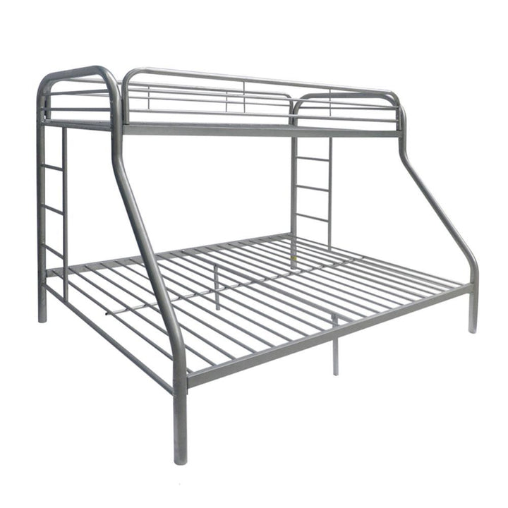 ACME Tritan Silver Twin XL/Queen Bunk Bed Model 02052SI - MONAVILLA