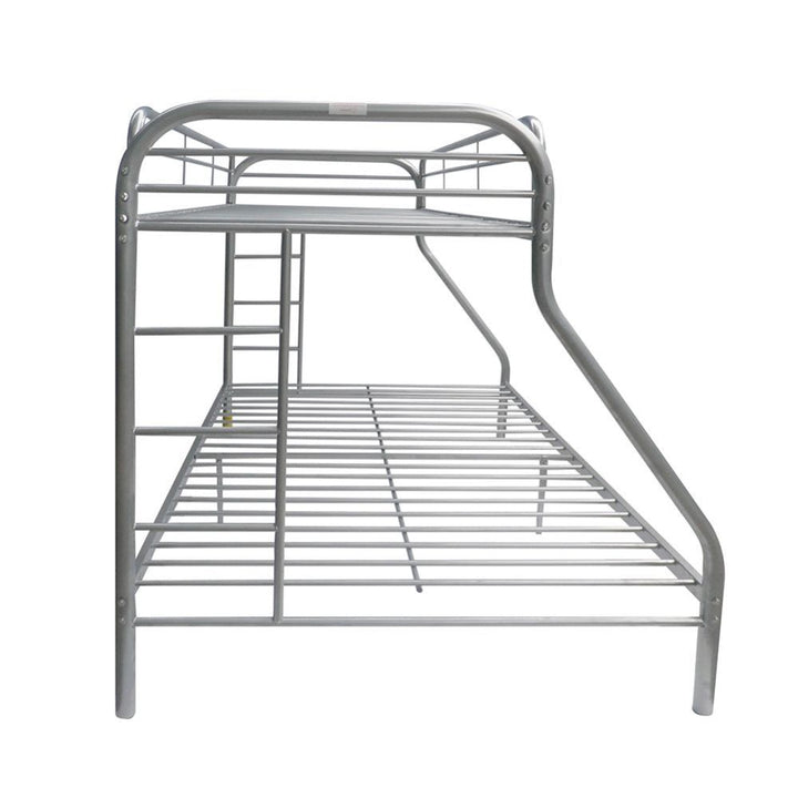 ACME Tritan Silver Twin XL/Queen Bunk Bed Model 02052SI - MONAVILLA