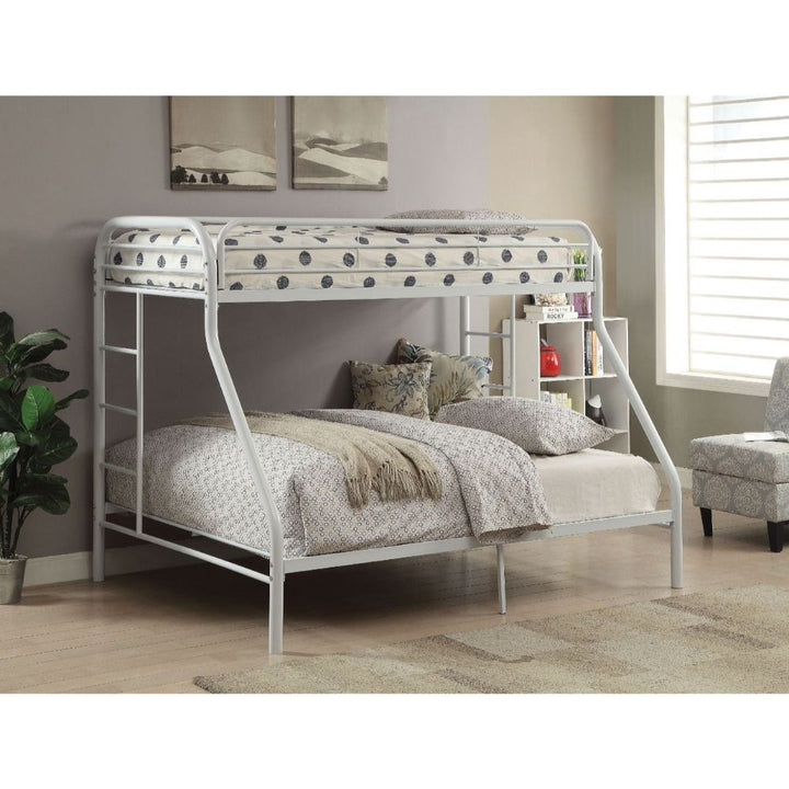 ACME Tritan White Twin XL/Queen Bunk Bed Model 02052WH - MONAVILLA