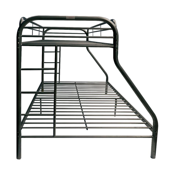 ACME Tritan Black Twin/Full Bunk Bed Model 02053BK - MONAVILLA