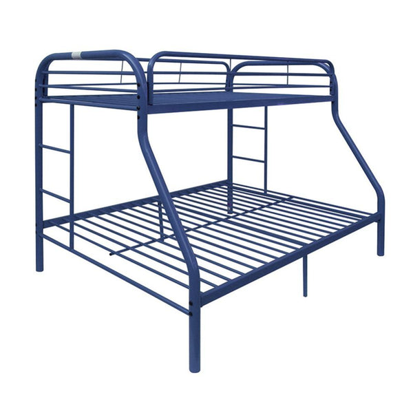 ACME Tritan Blue Twin/Full Bunk Bed Model 02053BU - MONAVILLA