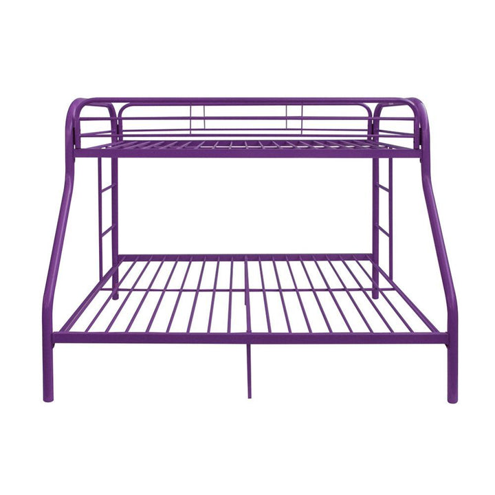 ACME Tritan Purple Twin/Full Bunk Bed Model 02053PU - MONAVILLA