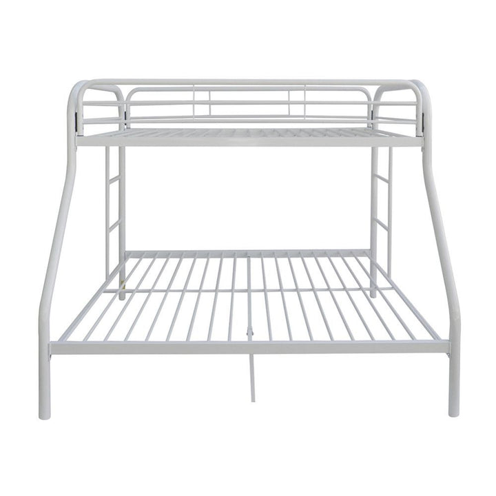 ACME Tritan White Twin/Full Bunk Bed Model 02053WH - MONAVILLA