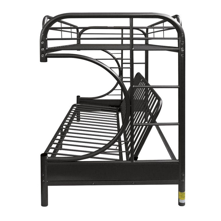 ACME Eclipse Black Twin/Full/Futon Bunk Bed Model 02091W-BK - MONAVILLA