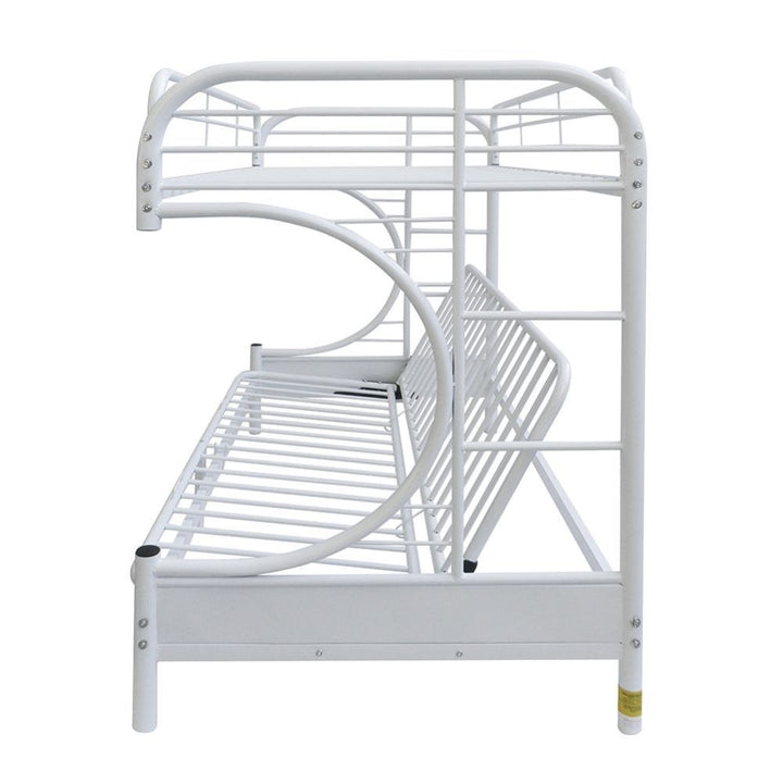 ACME Eclipse White Twin/Full/Futon Bunk Bed Model 02091W-W - MONAVILLA