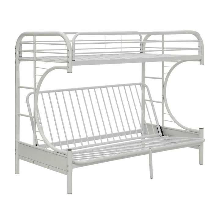 ACME Eclipse White Twin XL/Queen/Futon Bunk Bed Model 02093WH - MONAVILLA