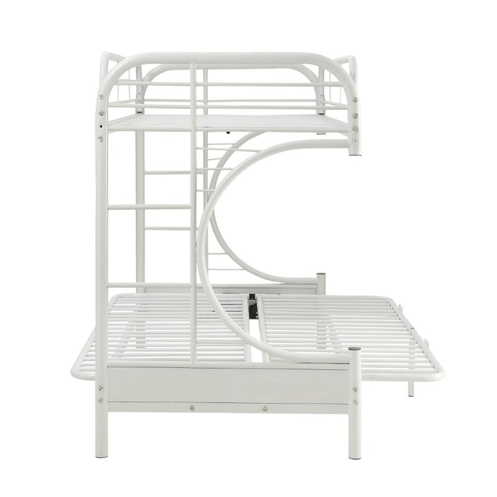 ACME Eclipse White Twin XL/Queen/Futon Bunk Bed Model 02093WH - MONAVILLA