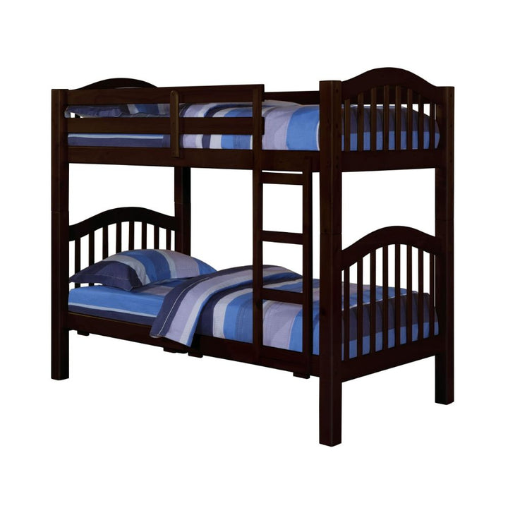 ACME Heartland Espresso Twin/Twin Bunk Bed Model 2554 - MONAVILLA