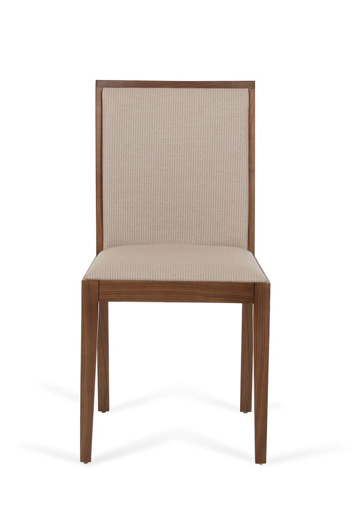 Modrest Codex Mid Century Tobacco & Beige Desk Chair - MONAVILLA