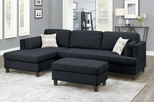 Poundex 2 Piece Sectional Sofa Model F8831 - MONAVILLA