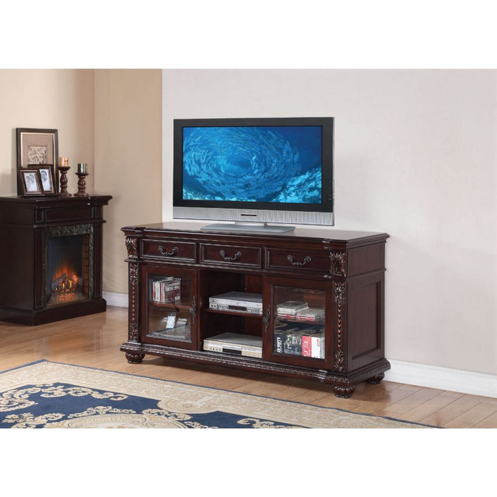 ACME Anondale Cherry TV Stand Model 10321 - MONAVILLA