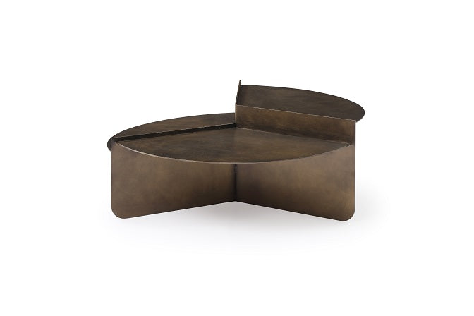 Modrest Kyuss Modern Antique Brass Coffee Table - MONAVILLA