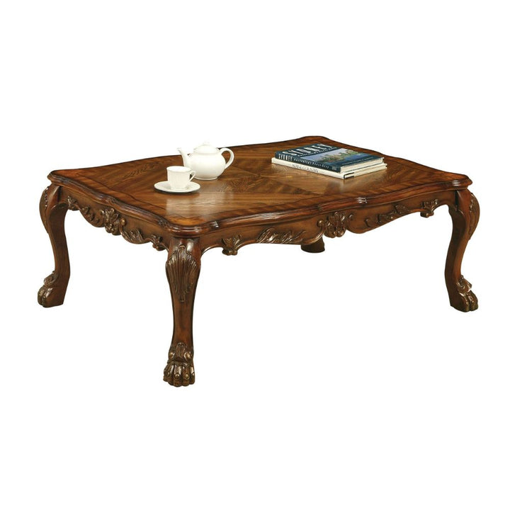 ACME Dresden Cherry Oak Coffee Table Model 12165 - MONAVILLA