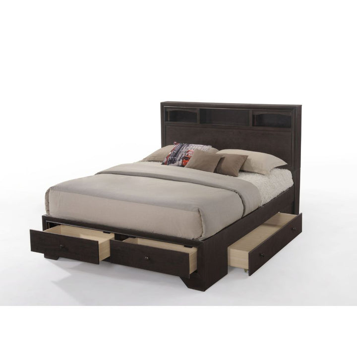 ACME Madison II Espresso Queen Bed Model 19560Q - MONAVILLA