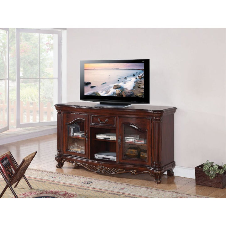 ACME Remington Brown Cherry TV Stand Model 20278 - MONAVILLA