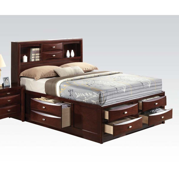 ACME Ireland Espresso Queen Bed Model 21600Q - MONAVILLA