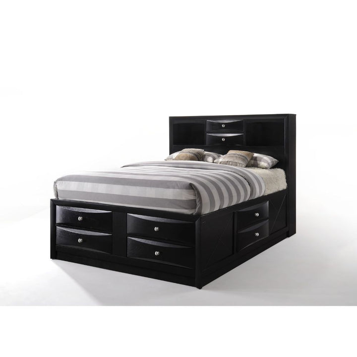 ACME Ireland Black Full Bed Model 21620F - MONAVILLA