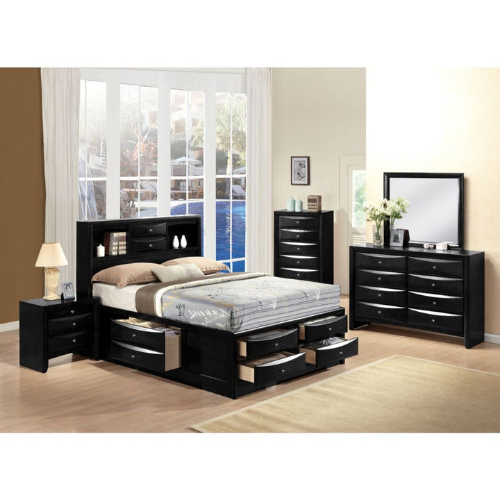 ACME Ireland Black Full Bed Model 21620F - MONAVILLA