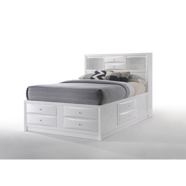 ACME Ireland White Queen Bed Model 21700Q - MONAVILLA