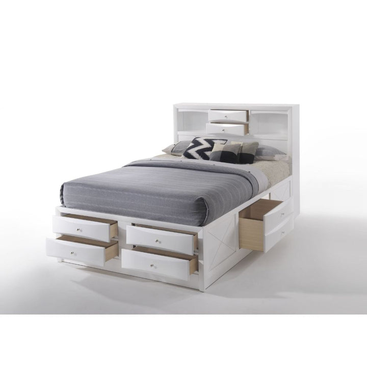 ACME Ireland White Bed Model 21700 - MONAVILLA