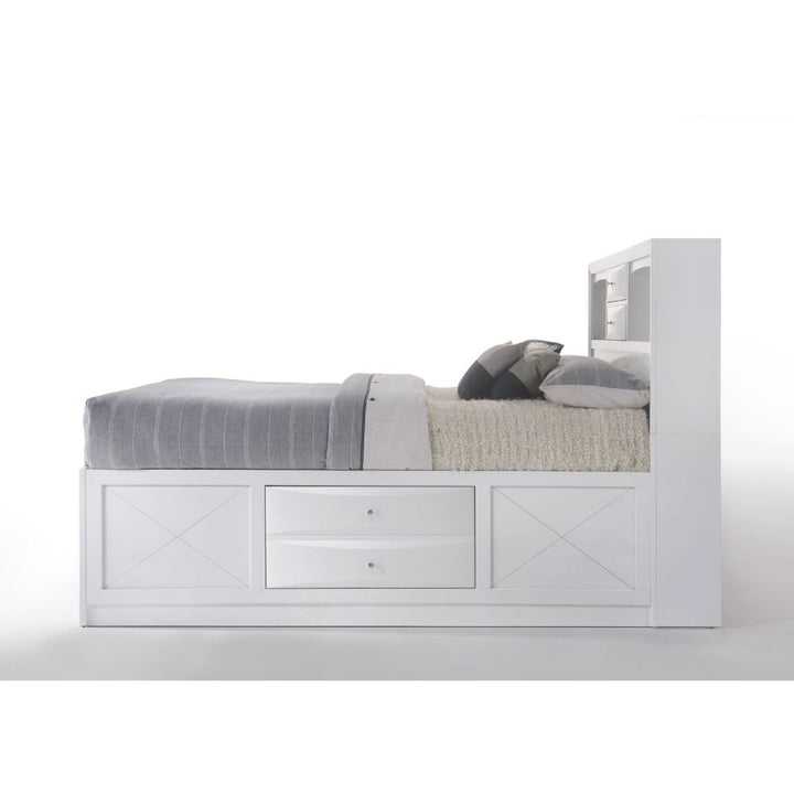 ACME Ireland White Bed Model 21700 - MONAVILLA