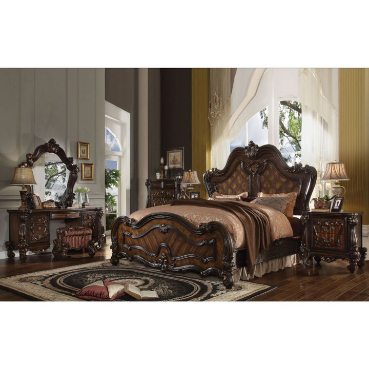 ACME Versailles Cherry Oak Queen Bed Model 21790Q - MONAVILLA