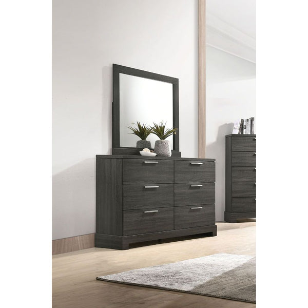 ACME Lantha Gray Oak Nightstand Model 22033 - MONAVILLA