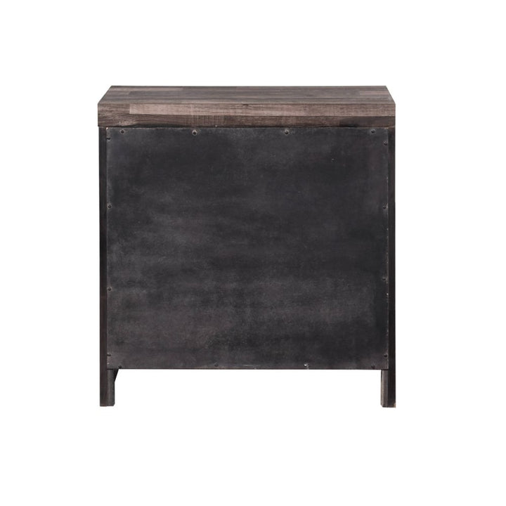 ACME Juniper Dark Cherry Nightstand Model 22163 - MONAVILLA