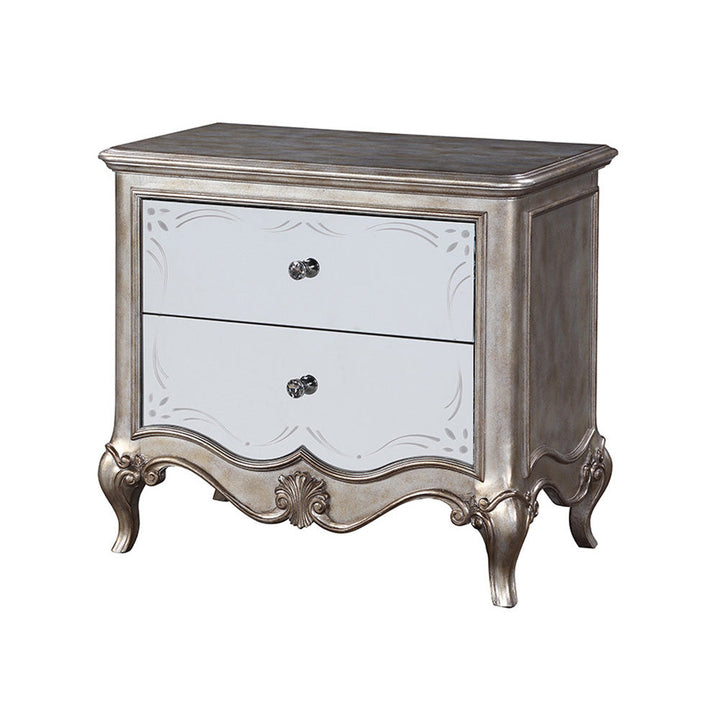 ACME Esteban Antique Champagne Nightstand Model 22203 - MONAVILLA