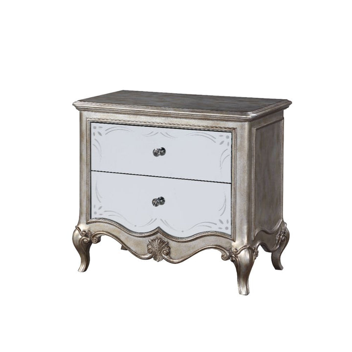 ACME Esteban Antique Champagne Nightstand Model 22203 - MONAVILLA