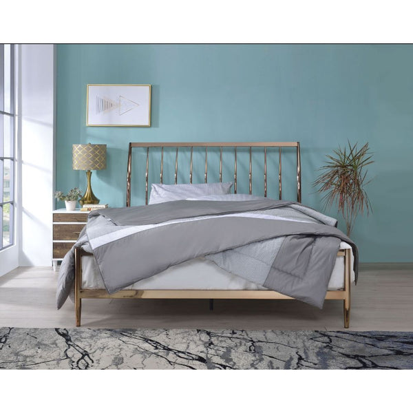 ACME Marianne Copper Queen Bed Model 22690Q - MONAVILLA