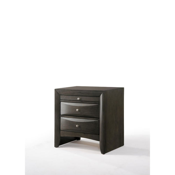 ACME Ireland Gray Oak Nightstand Model 22704 - MONAVILLA