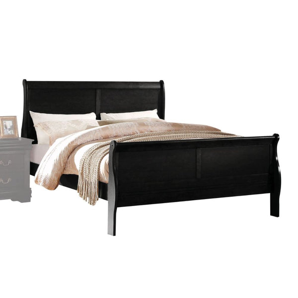 ACME Louis Philippe Black Queen Bed Model 23730Q - MONAVILLA