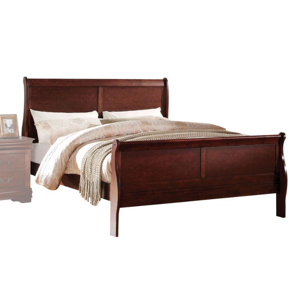 ACME Louis Philippe Cherry Queen Bed Model 23750Q - MONAVILLA