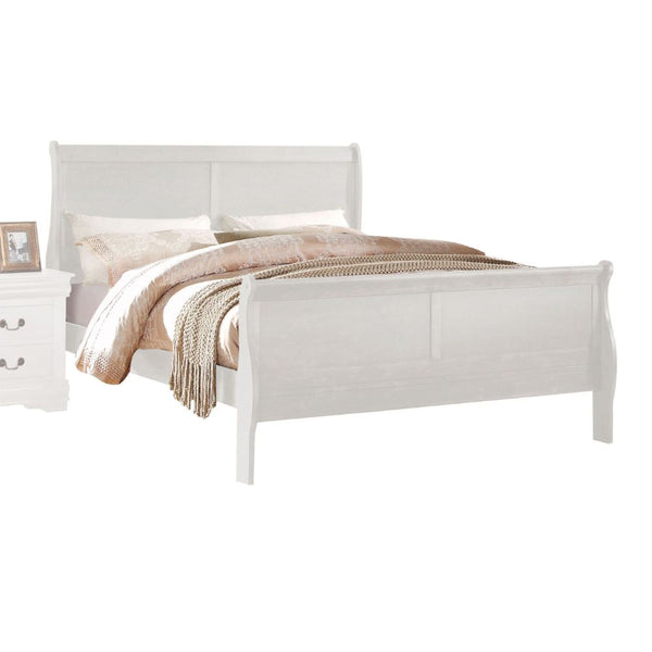 ACME Louis Philippe White Queen Bed Model 23830Q - MONAVILLA