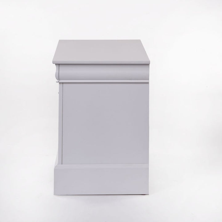 ACME Louis Philippe III White Nightstand Model 24503 - MONAVILLA