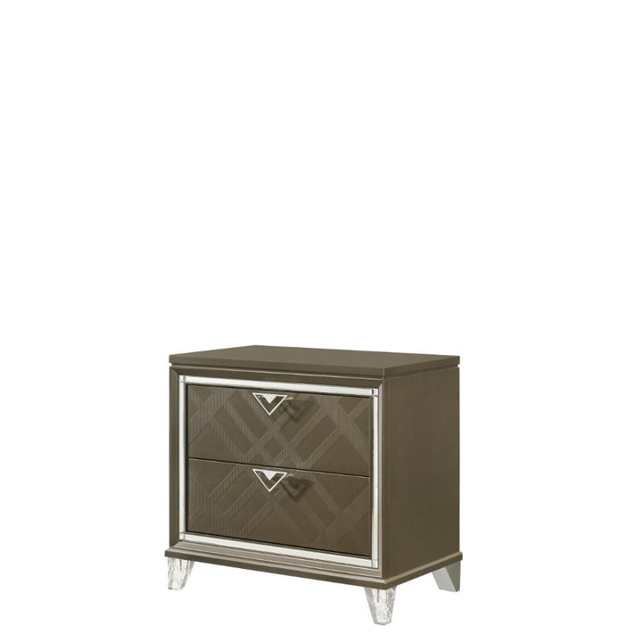 ACME Skylar Dark Champagne Nightstand Model 25323 - MONAVILLA