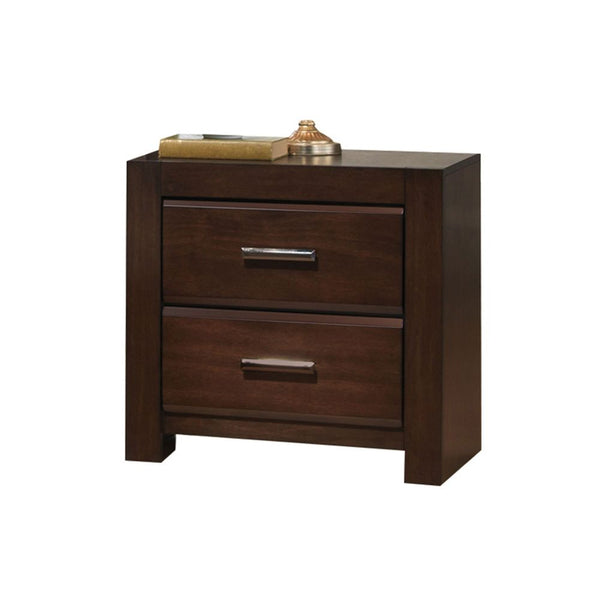 ACME Oberreit Walnut Nightstand Model 25793 - MONAVILLA