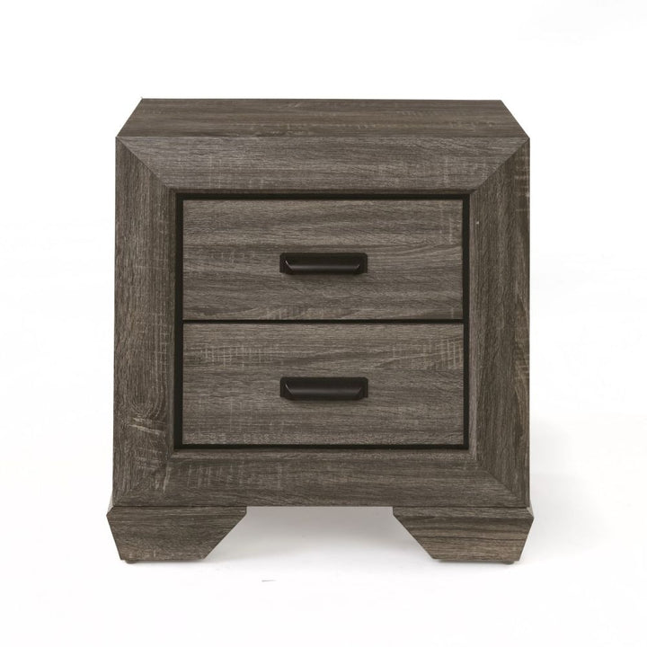 ACME Lyndon Weathered Gray Grain Nightstand Model 26023 - MONAVILLA