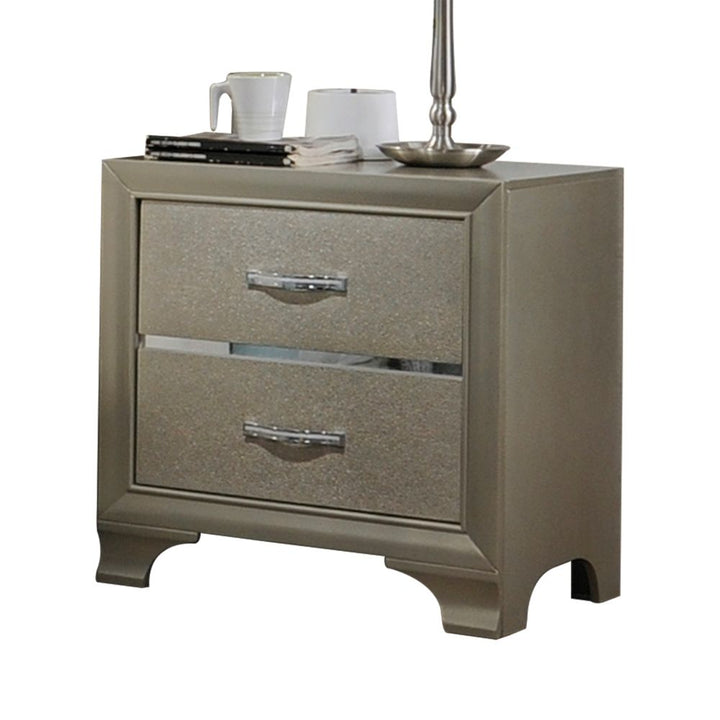 ACME Carine Champagne Nightstand Model 26243 - MONAVILLA