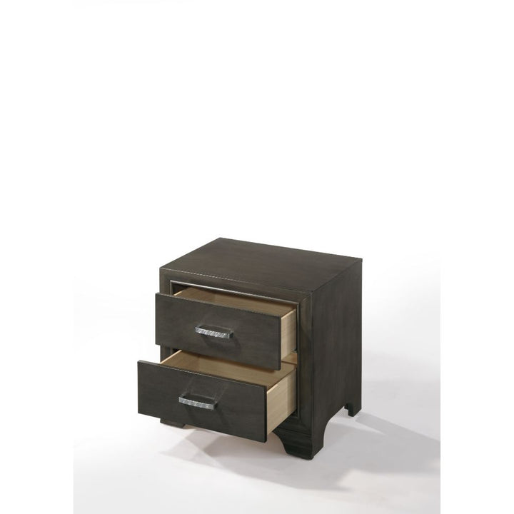 ACME Carine II Gray Nightstand Model 26263 - MONAVILLA