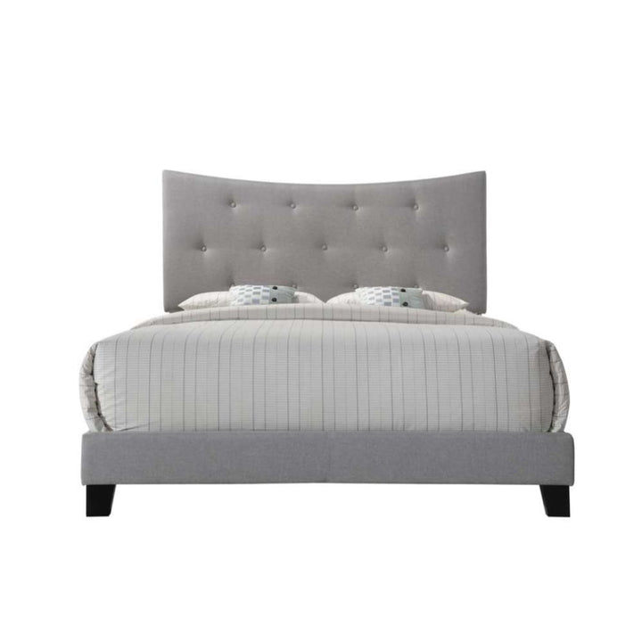 ACME Venacha Gray Fabric Bed Model 26360 - MONAVILLA