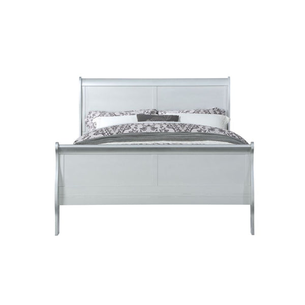 ACME Louis Philippe Platinum Queen Bed Model 26730Q - MONAVILLA