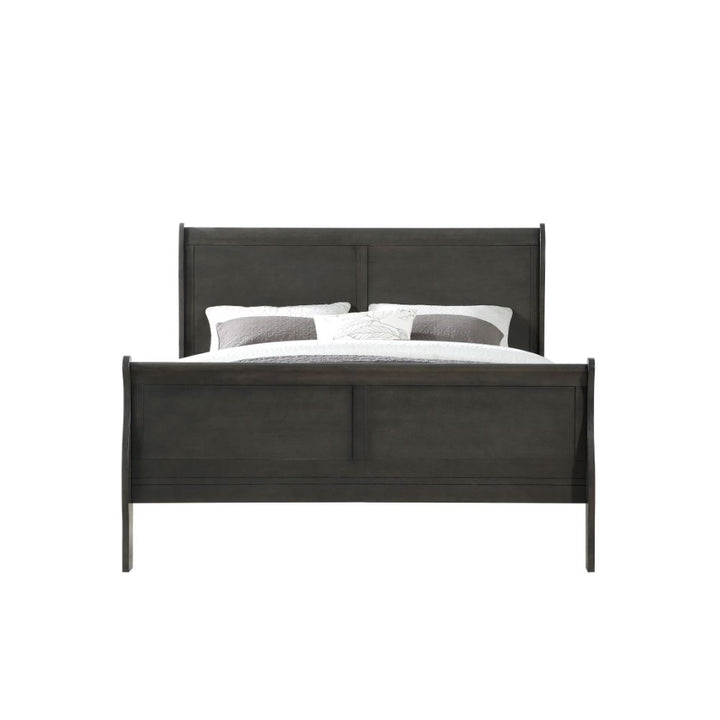 ACME Louis Philippe Dark Gray Queen Bed Model 26790Q - MONAVILLA