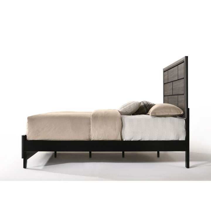 ACME Valdemar Weathered Gray Bed Model 27050 - MONAVILLA