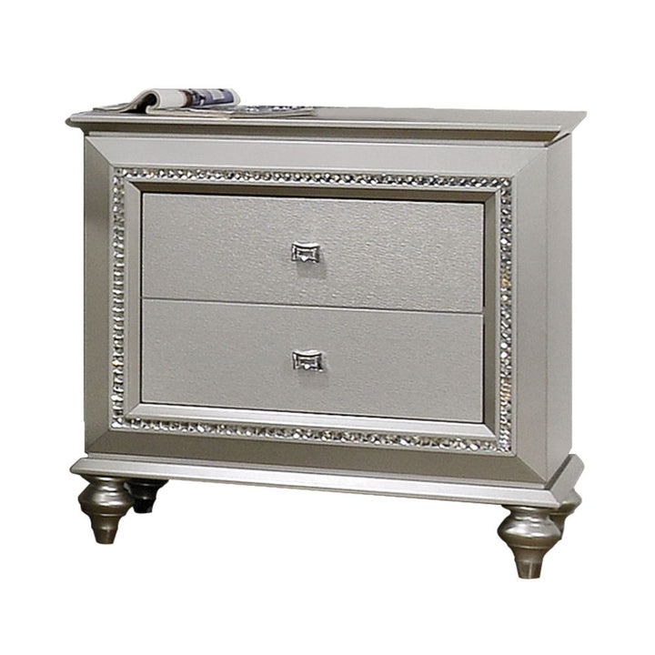 ACME Kaitlyn Champagne Nightstand Model 27233 - MONAVILLA