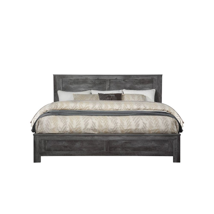 ACME Vidalia Rustic Gray Oak Queen Bed Model 27320Q - MONAVILLA