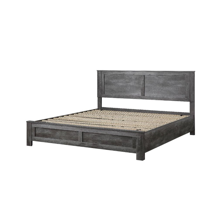 ACME Vidalia Rustic Gray Oak Queen Bed Model 27320Q - MONAVILLA