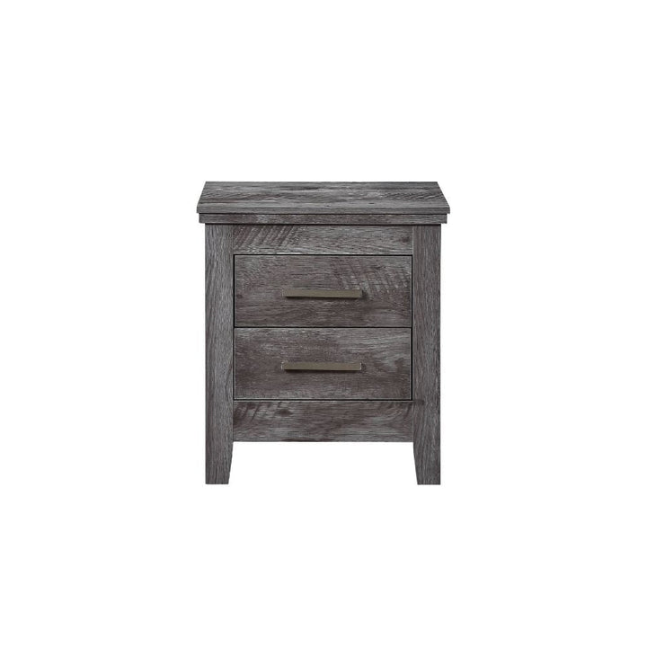 ACME Vidalia Rustic Gray Oak Nightstand Model 27323 - MONAVILLA