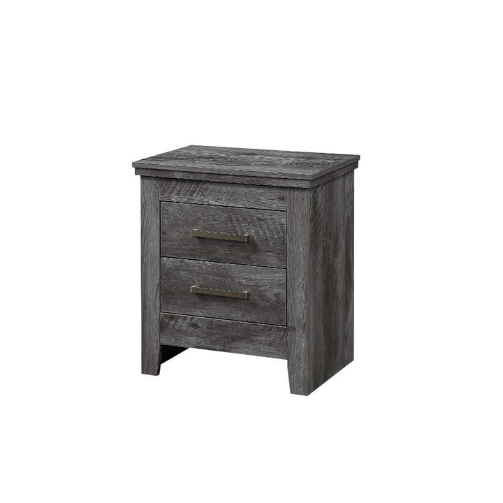 ACME Vidalia Rustic Gray Oak Nightstand Model 27323 - MONAVILLA